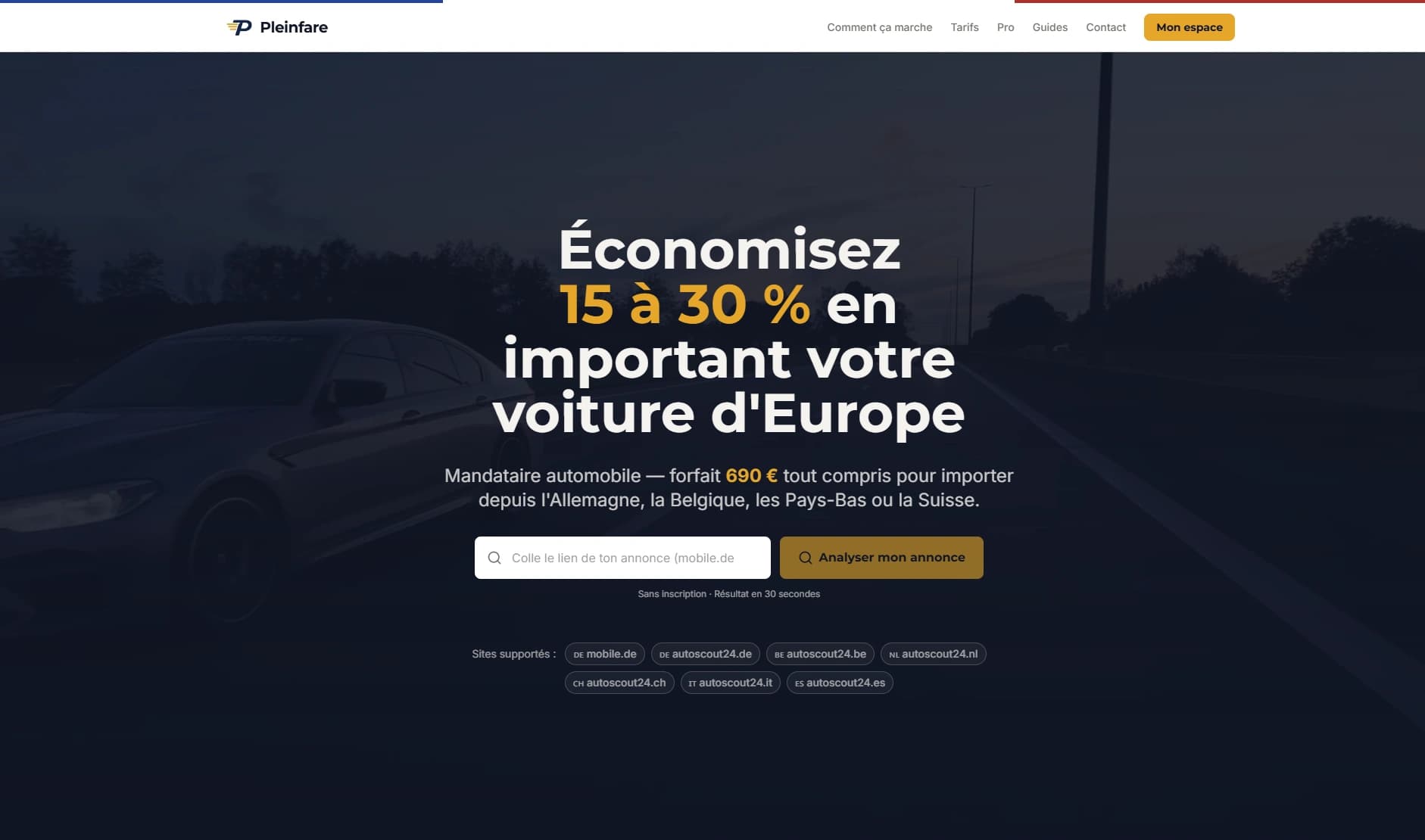 Pleinfare, aperçu